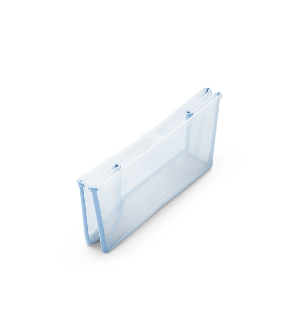 Set Bañito (bañito + soporte) - Transparente/Celeste Stokke
