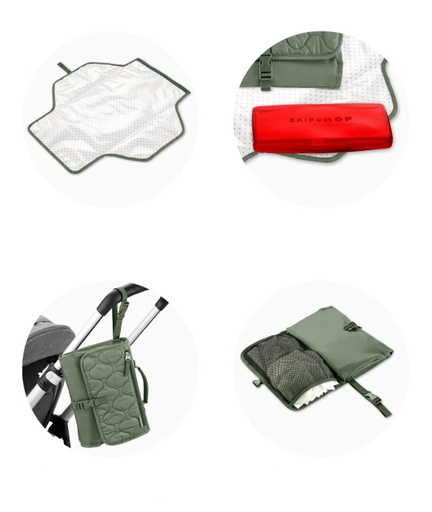 Cambiador Portatil Pronto Signature - Verde Skip Hop
