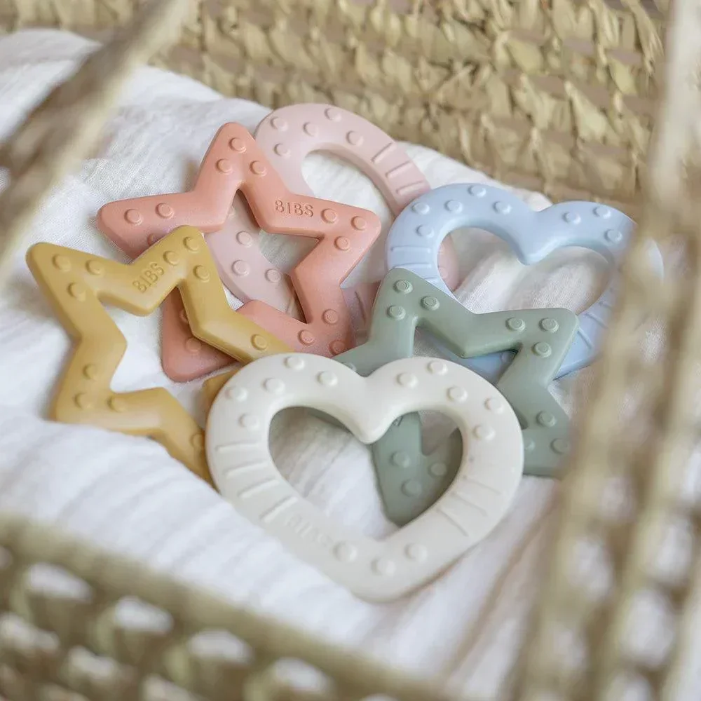 Baby Bitie Heart Mustard Bibs