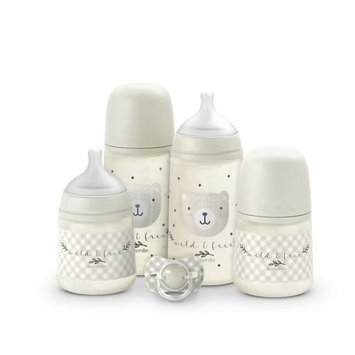 Set Prints 0-6M Fisio Sx Pro - Bears Gris Suavinex