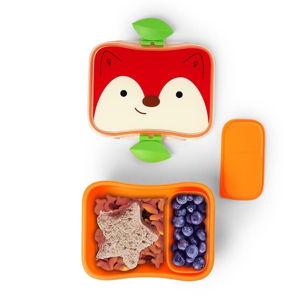 Zoo 4pc lunch kit Fox Skip Hop