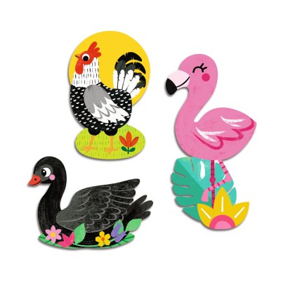 Gommettes Birds Djeco