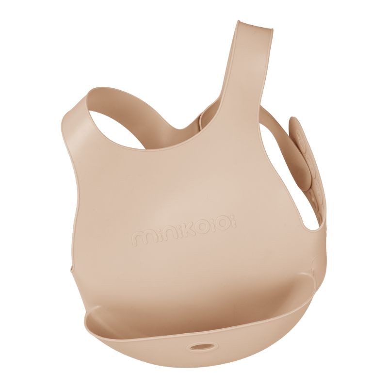 Flexi Bib - Bubble Beige Minikoioi