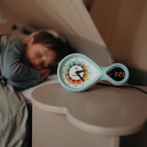 Kidyalarm Educational Alarm Clock Mint Kidywolf