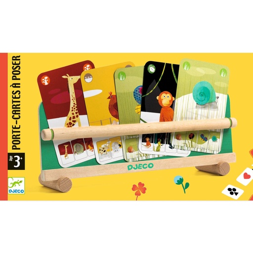 Table card holder Djeco