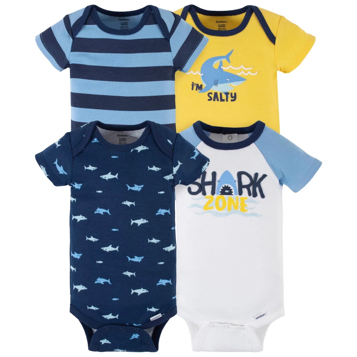 Set x 4 bodies shark zone 3 a 6m Gerber