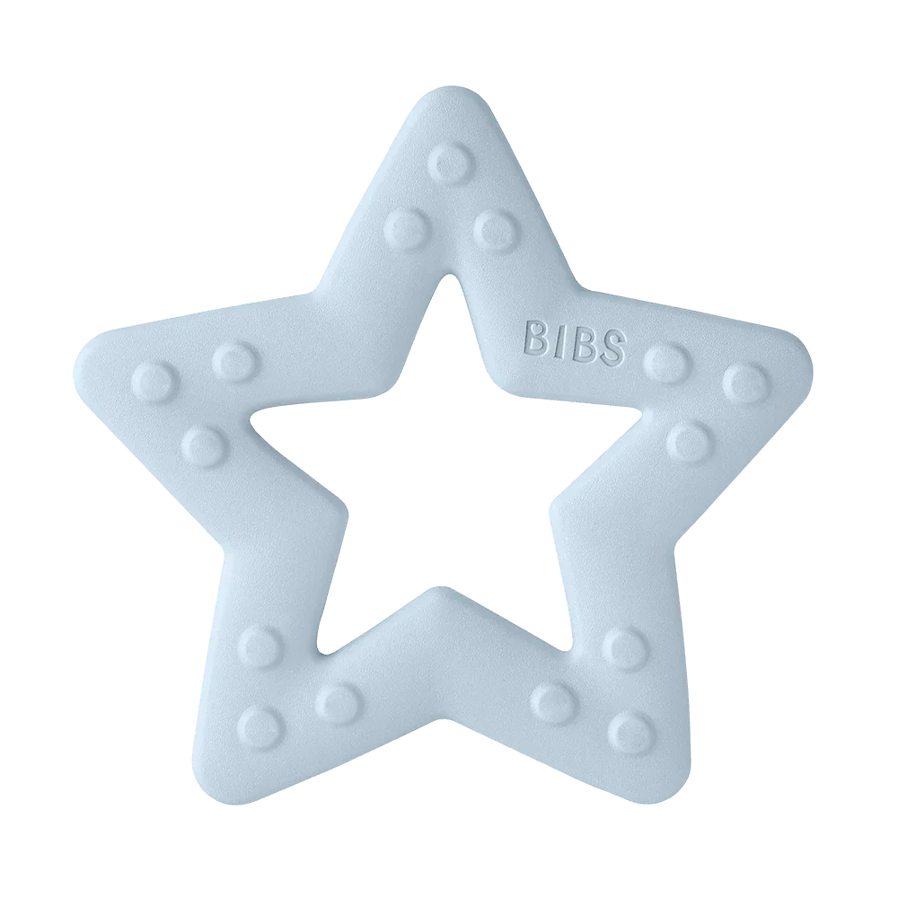 Baby Bitie Star Baby Blue Bibs