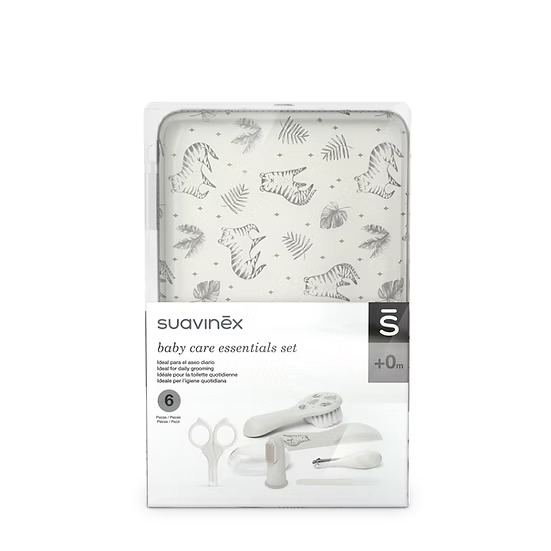 Set Higiene Bebé - Tigers Gris Suavinex