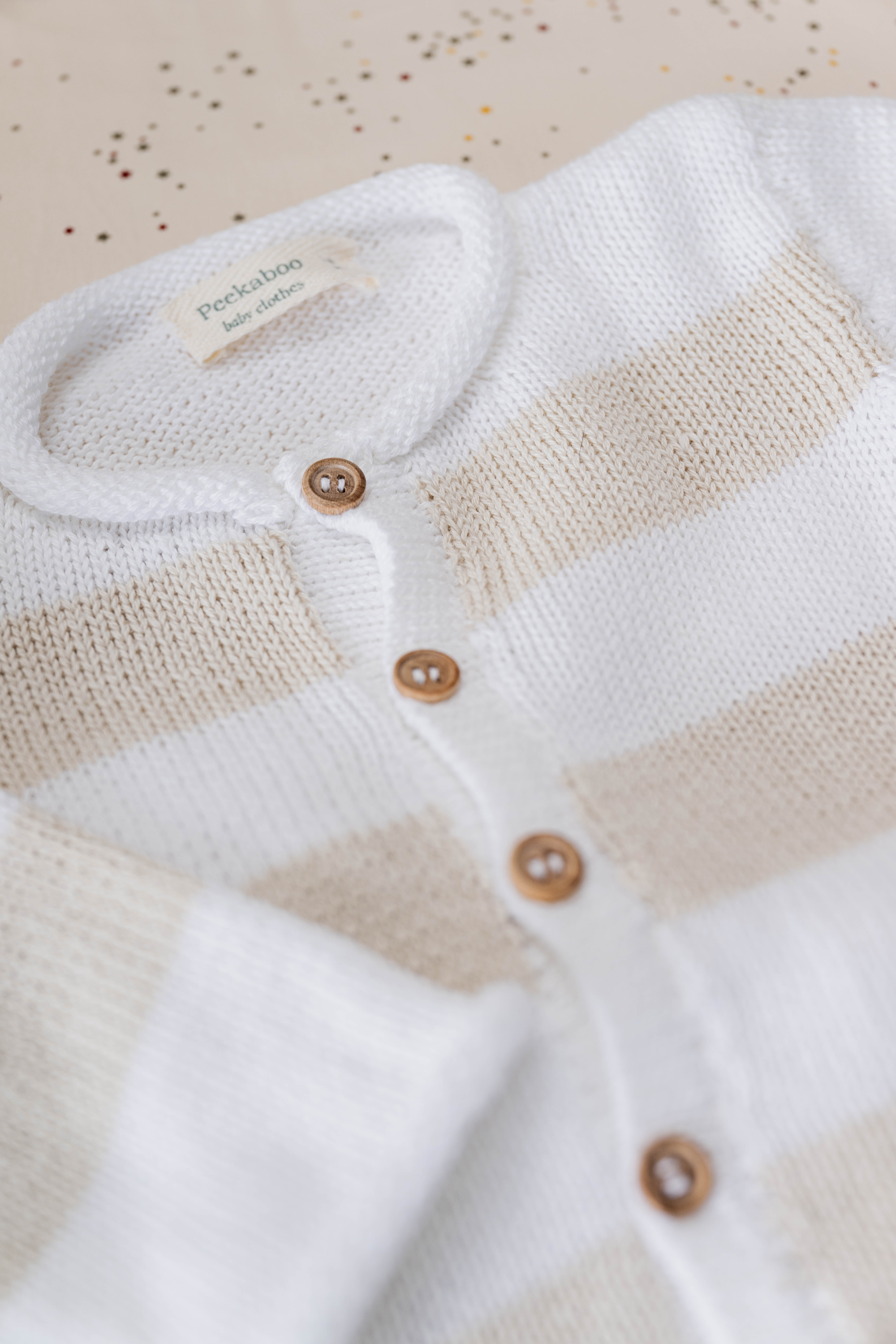 Set Brisa tejido - Beige Peekaboo