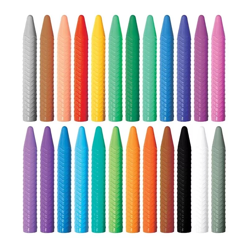 24 Crayones en Espiral Haku Yoka