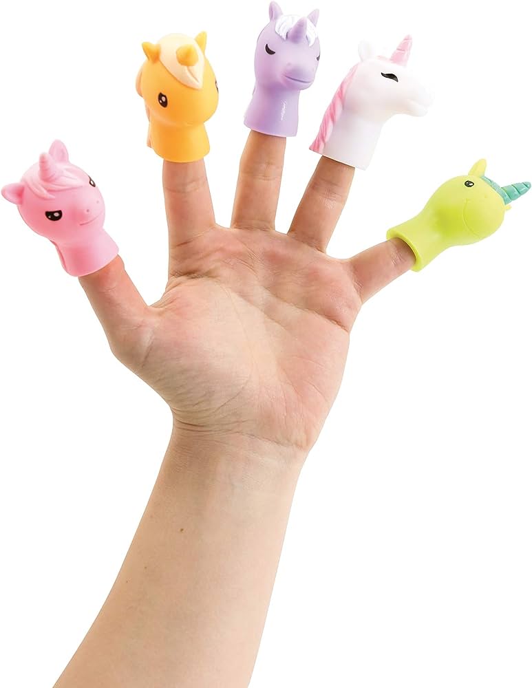 Titeres de dedo Unicornio Ludi