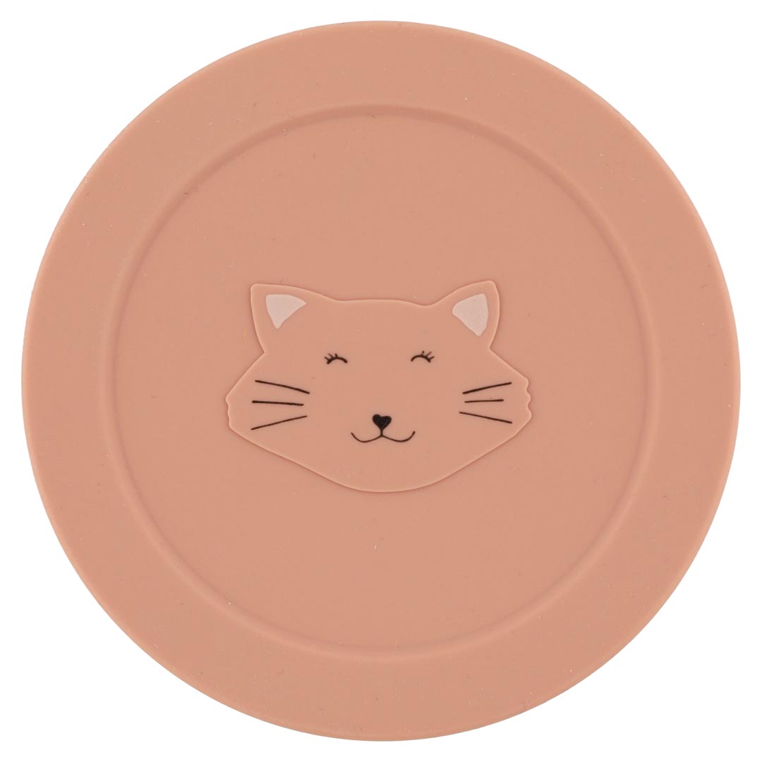 Silicone Snack Pot With Lid - Mrs, Cat Trixie