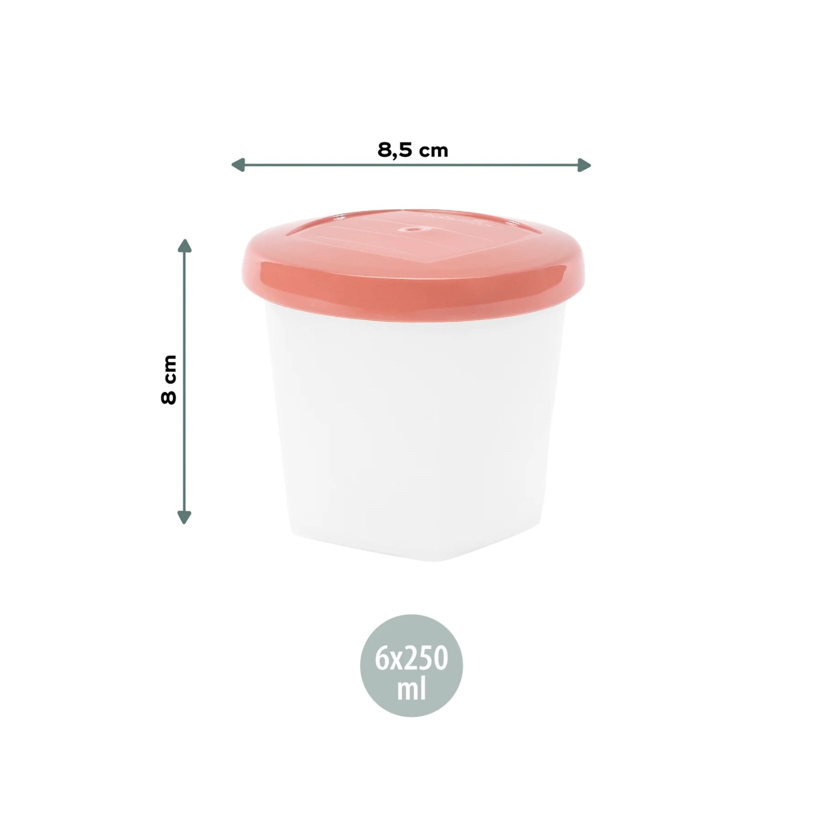 Biosourced Babybols 6 X 250ml Babymoov