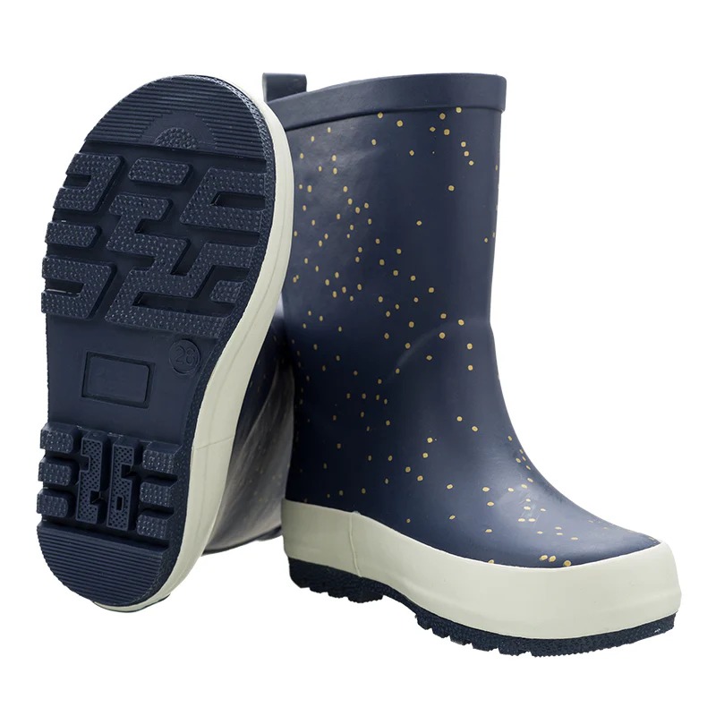 Rainboots Indigo dots Fresk