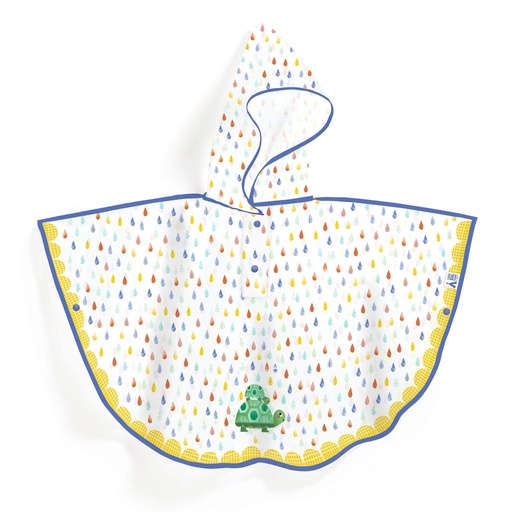 Rain Cape Small Model - Turtle Djeco