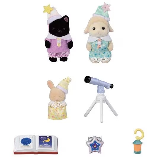 Amigos de la guarderia Fiesta de Pijamas Sylvanian Families