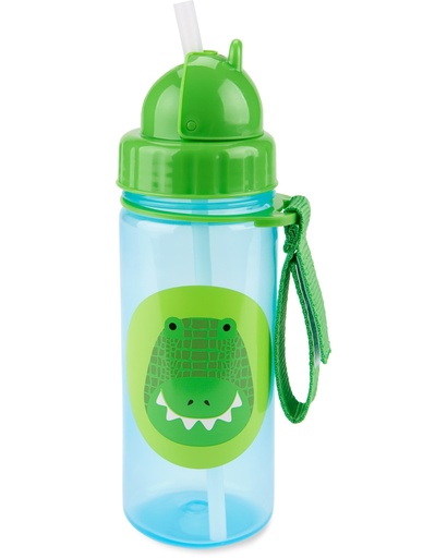 Zoo Straw Bottle Cocodrilo Skip Hop