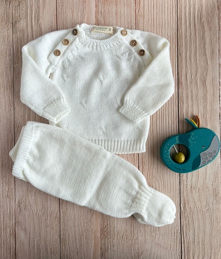 Set Nube tejido - Blanco Peekaboo