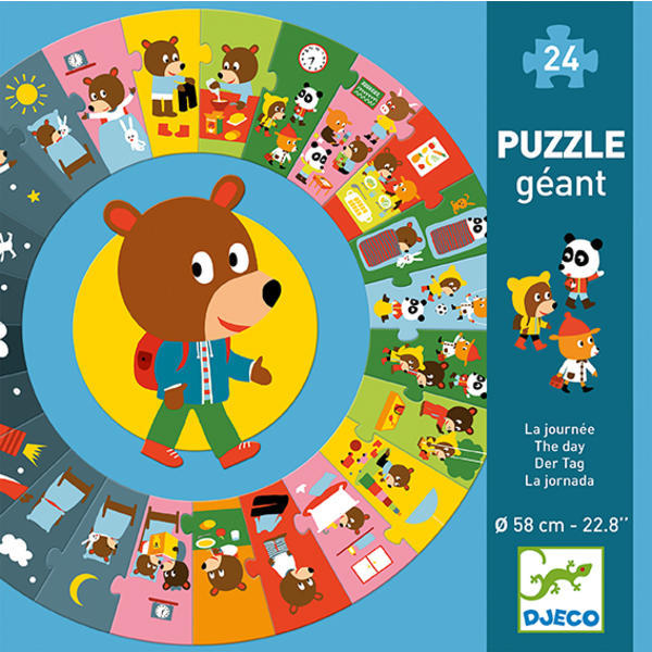The Day Puzzle Djeco