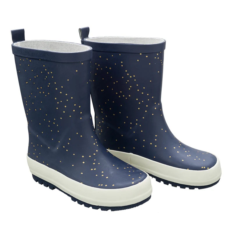Rainboots Indigo dots Fresk