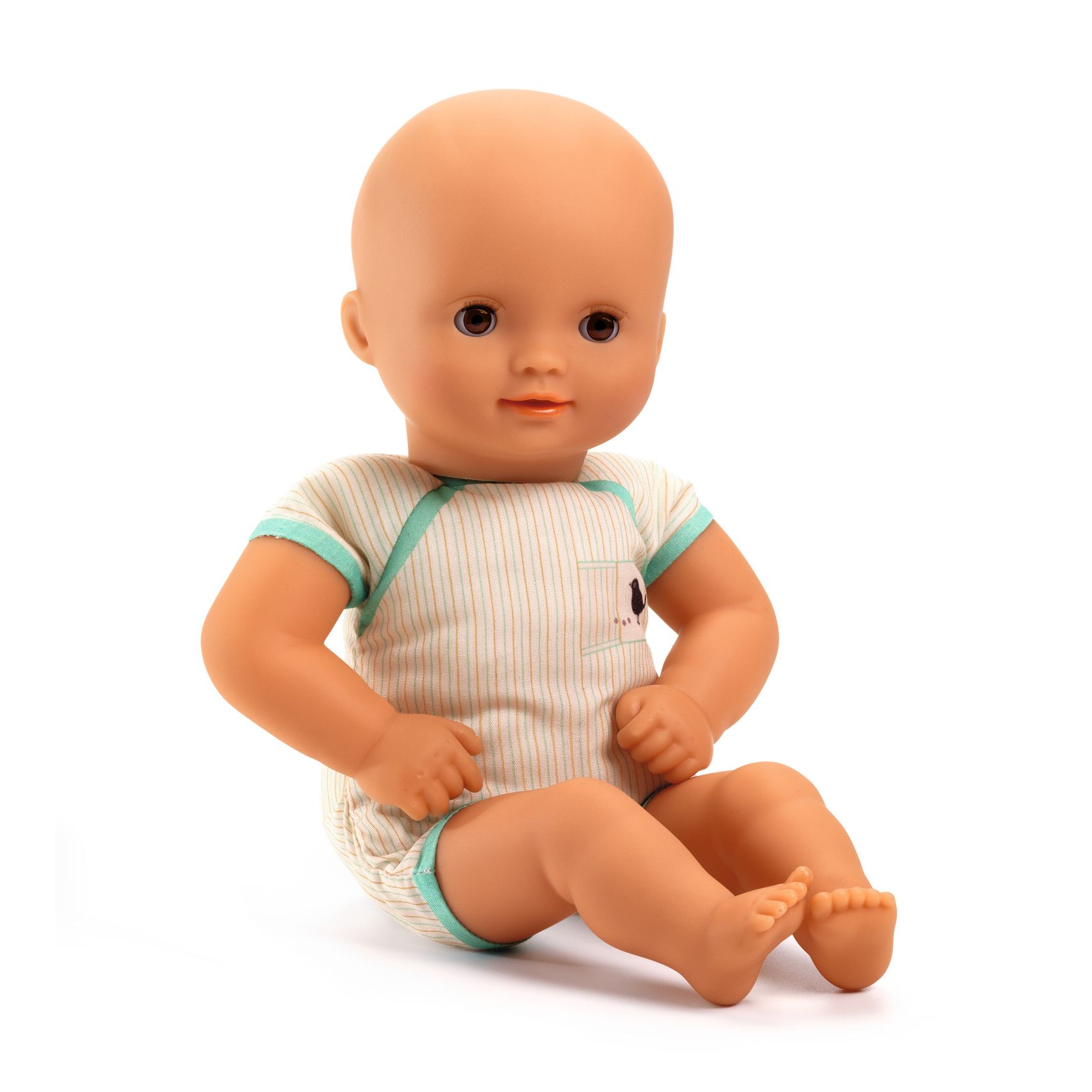 Baby Doll 32 Cm Body - Baby Green Pomea Djeco